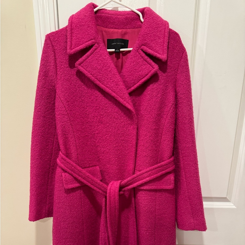 Ann Taylor Wrap Wool Coat